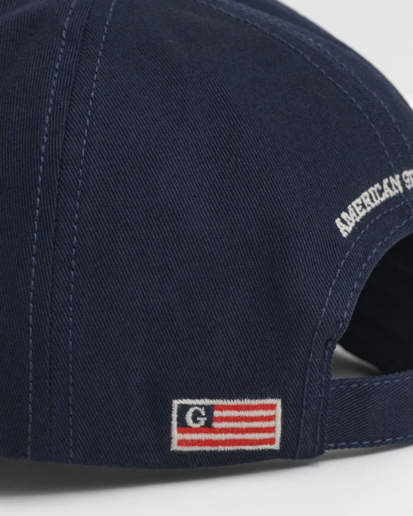 Casquette en twill de coton à motif