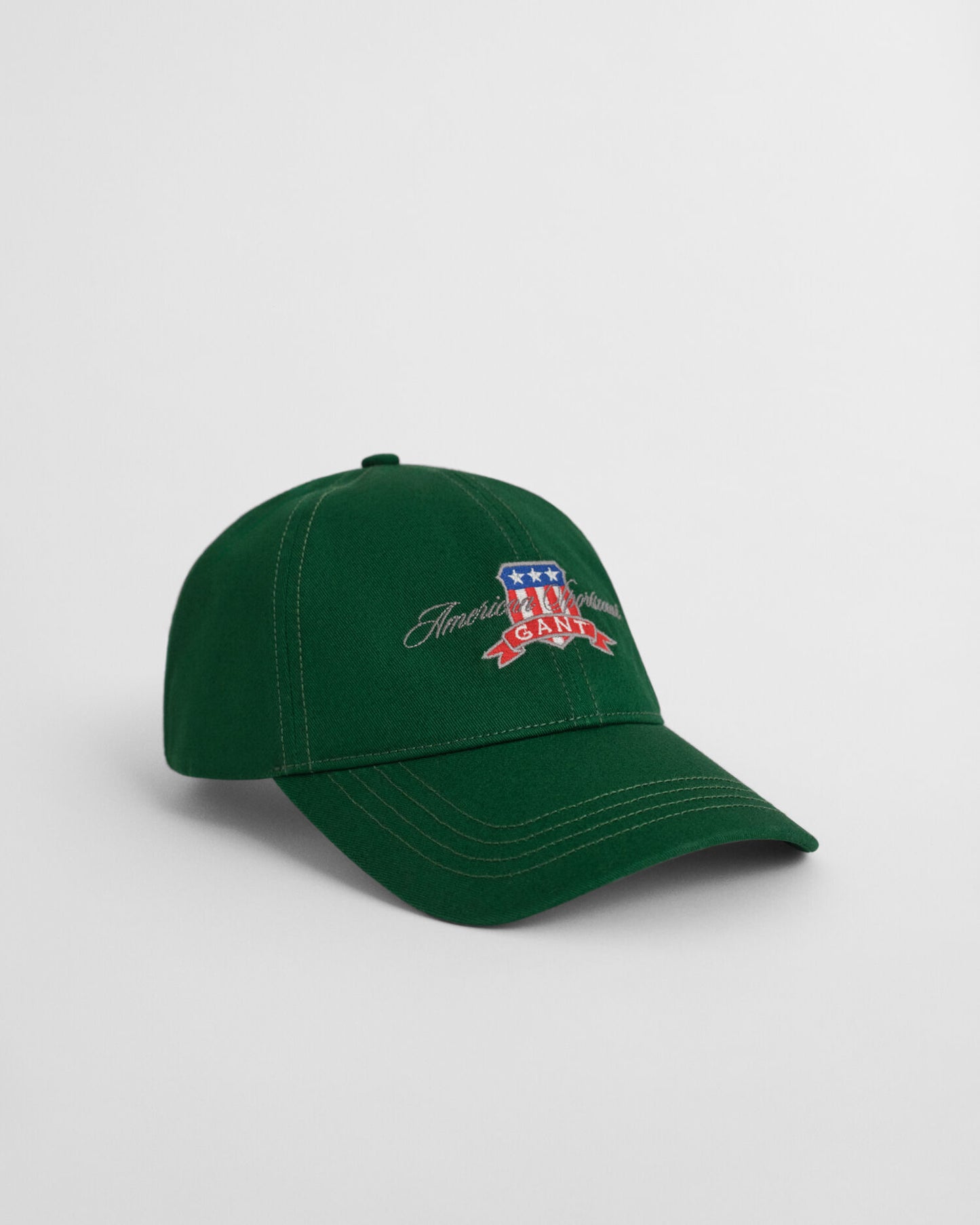 Casquette en twill de coton à motif