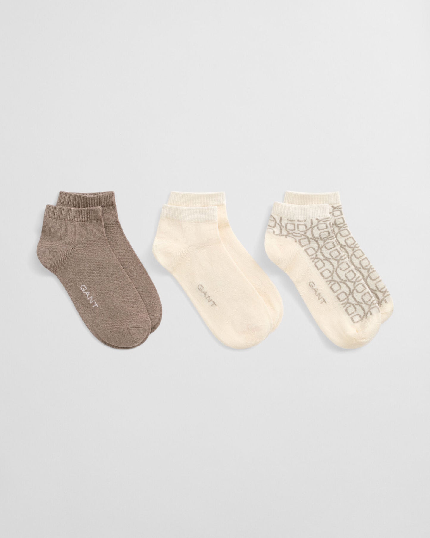 3er-Pack Monogramm-Socken