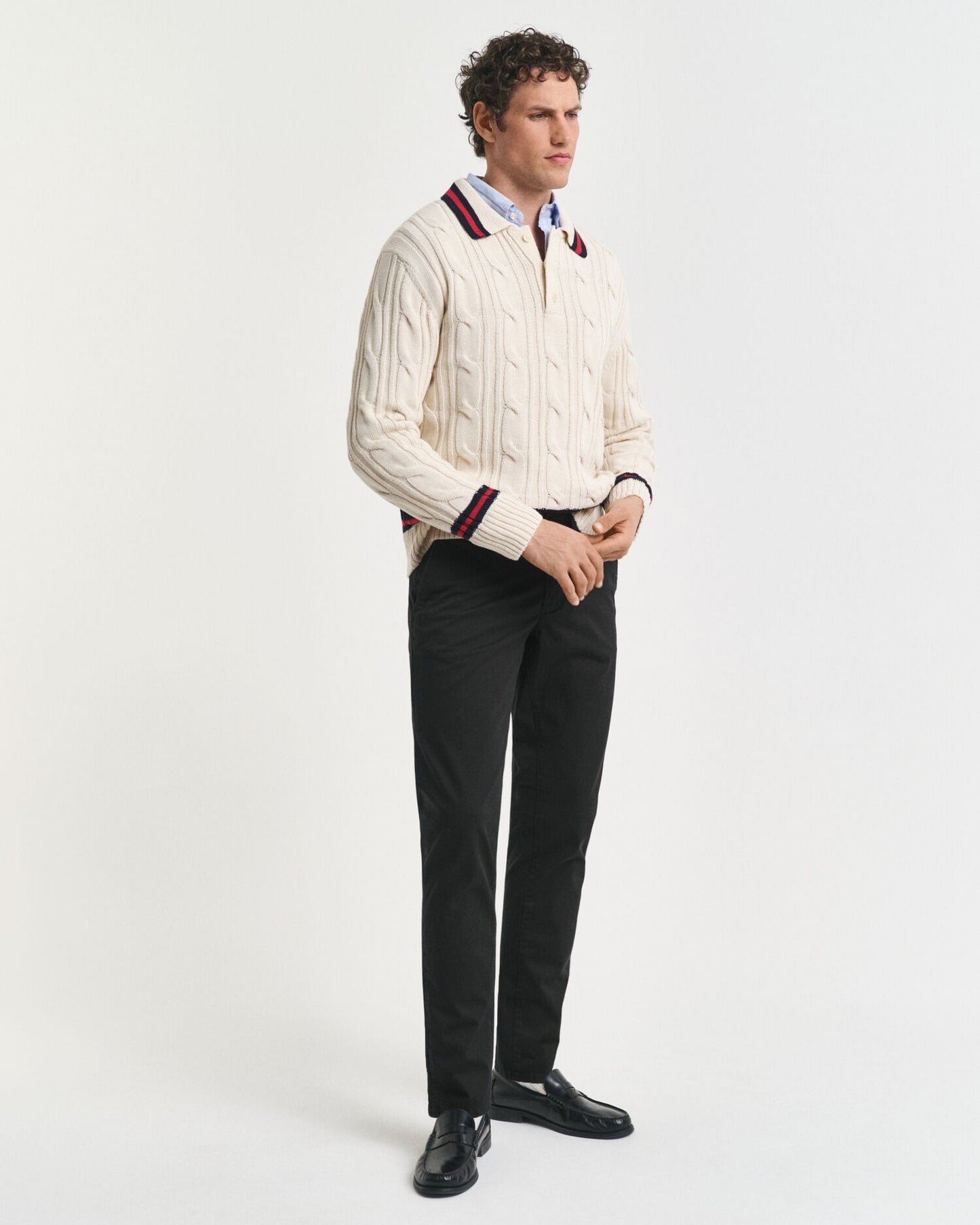 Slim Fit Twill Chinos
