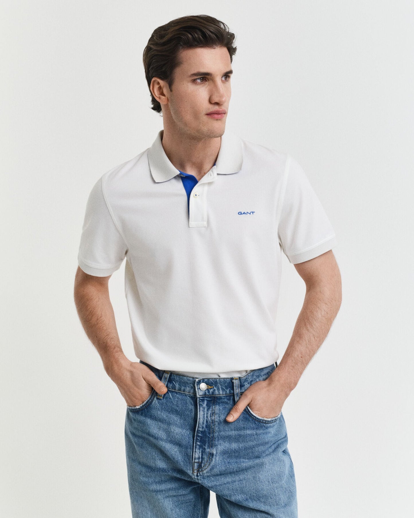 Polo Piqué Contrasté