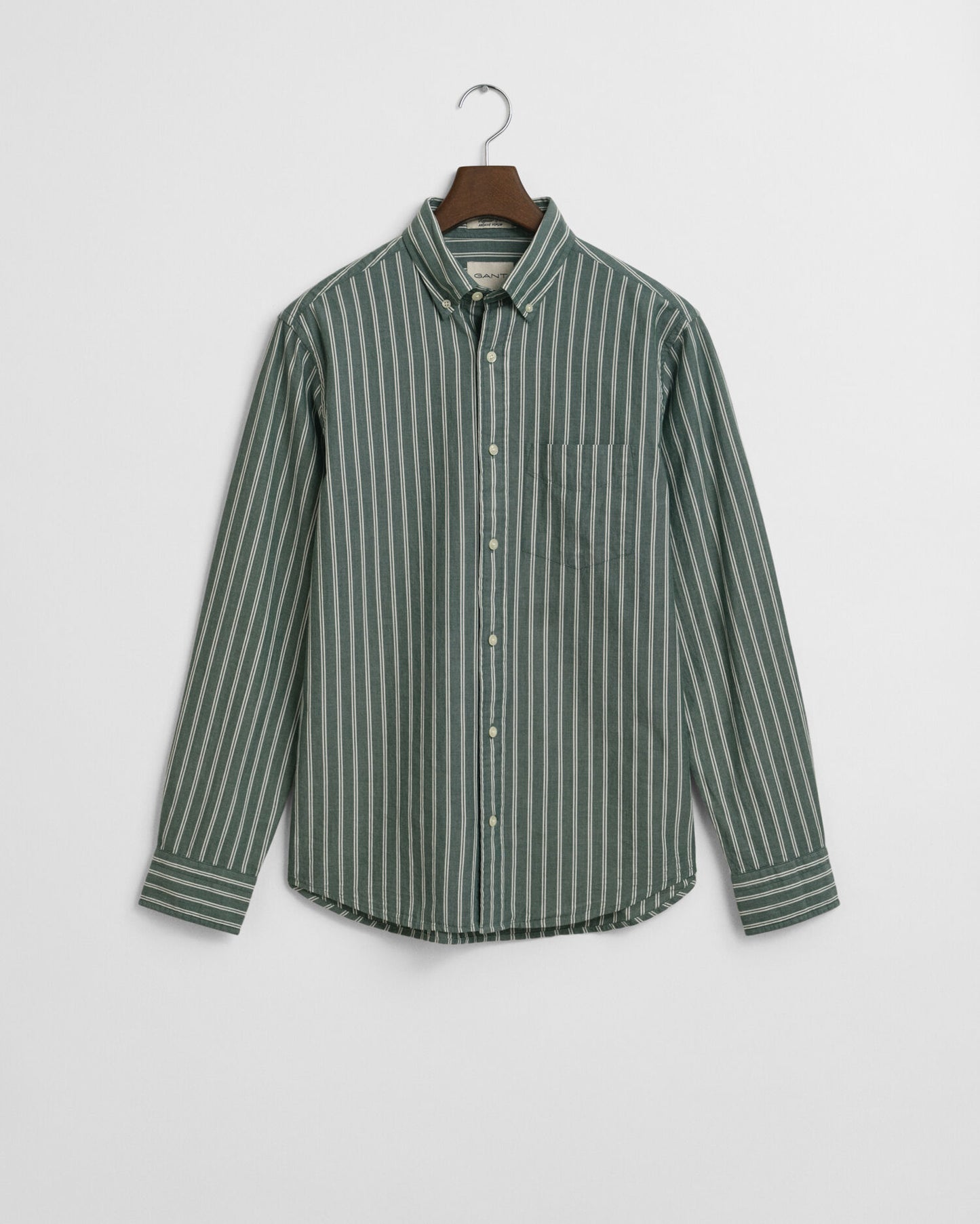 Chemise popeline rayée coupe droite Archive