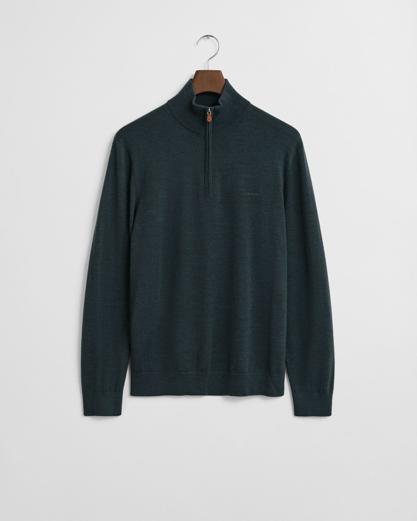 Pull demi-zip en laine mérinos extra fine