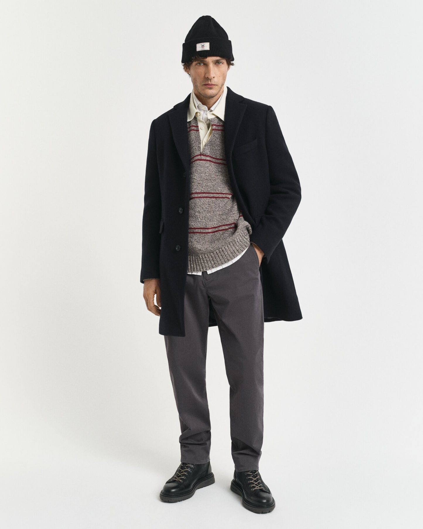 Regular Fit Twill-Chinos