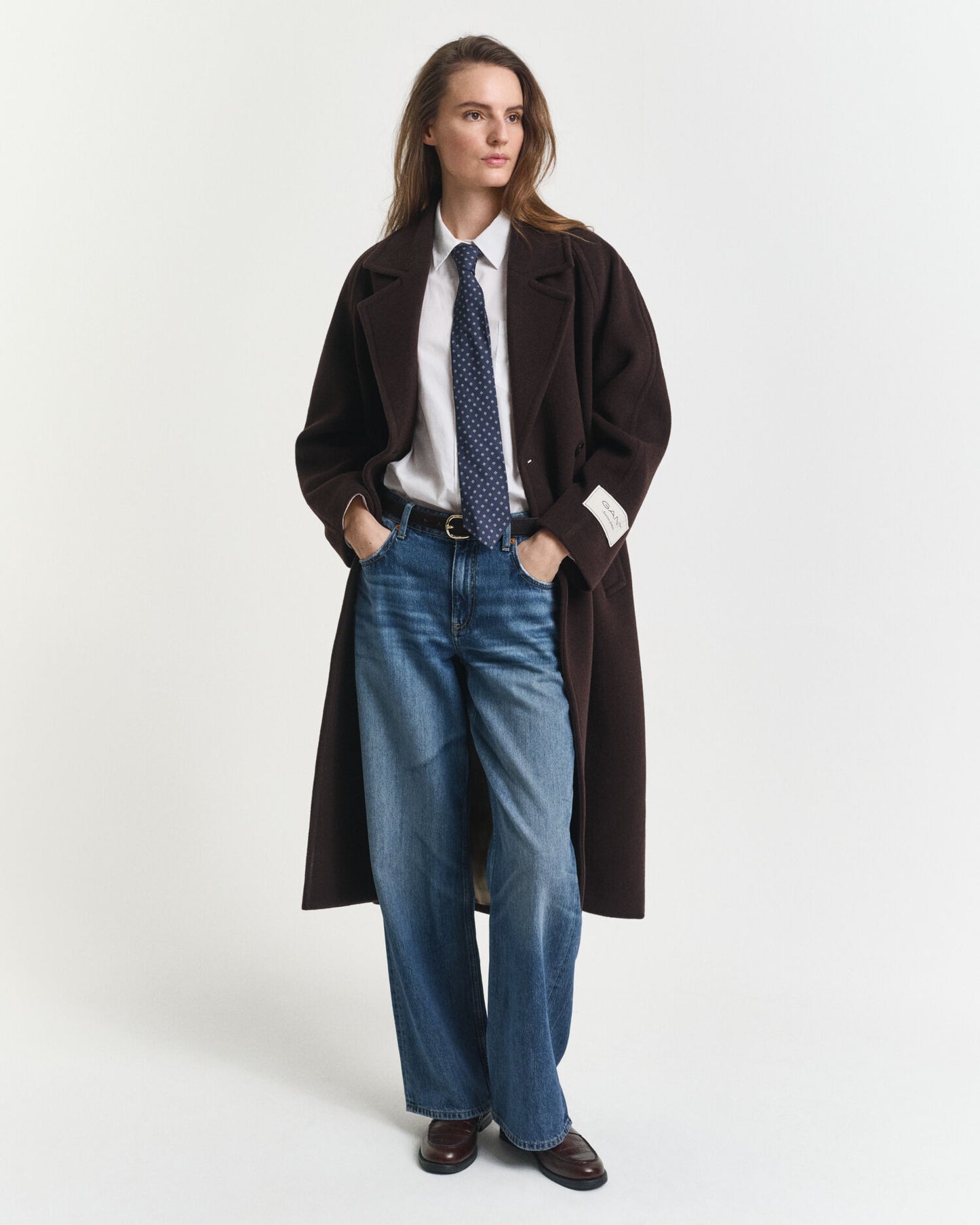 Relaxed Fit Hemd aus klassischem Popeline
