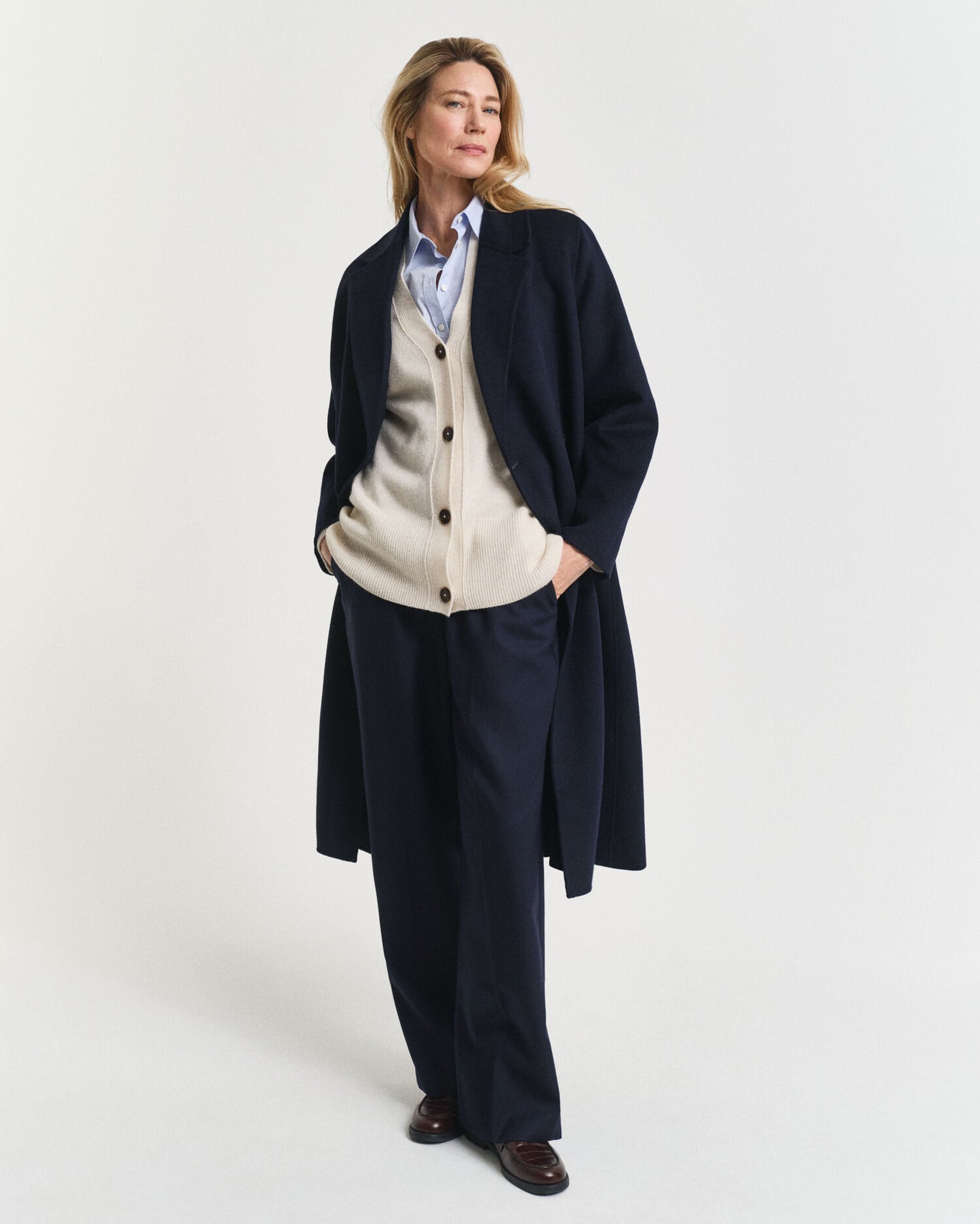 Cardigan en mélange laine et cachemire