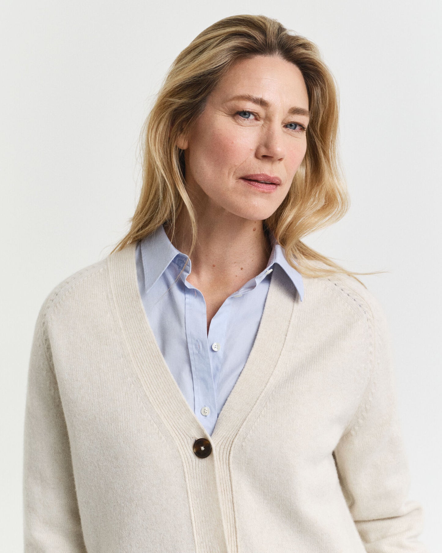 Cardigan en mélange laine et cachemire
