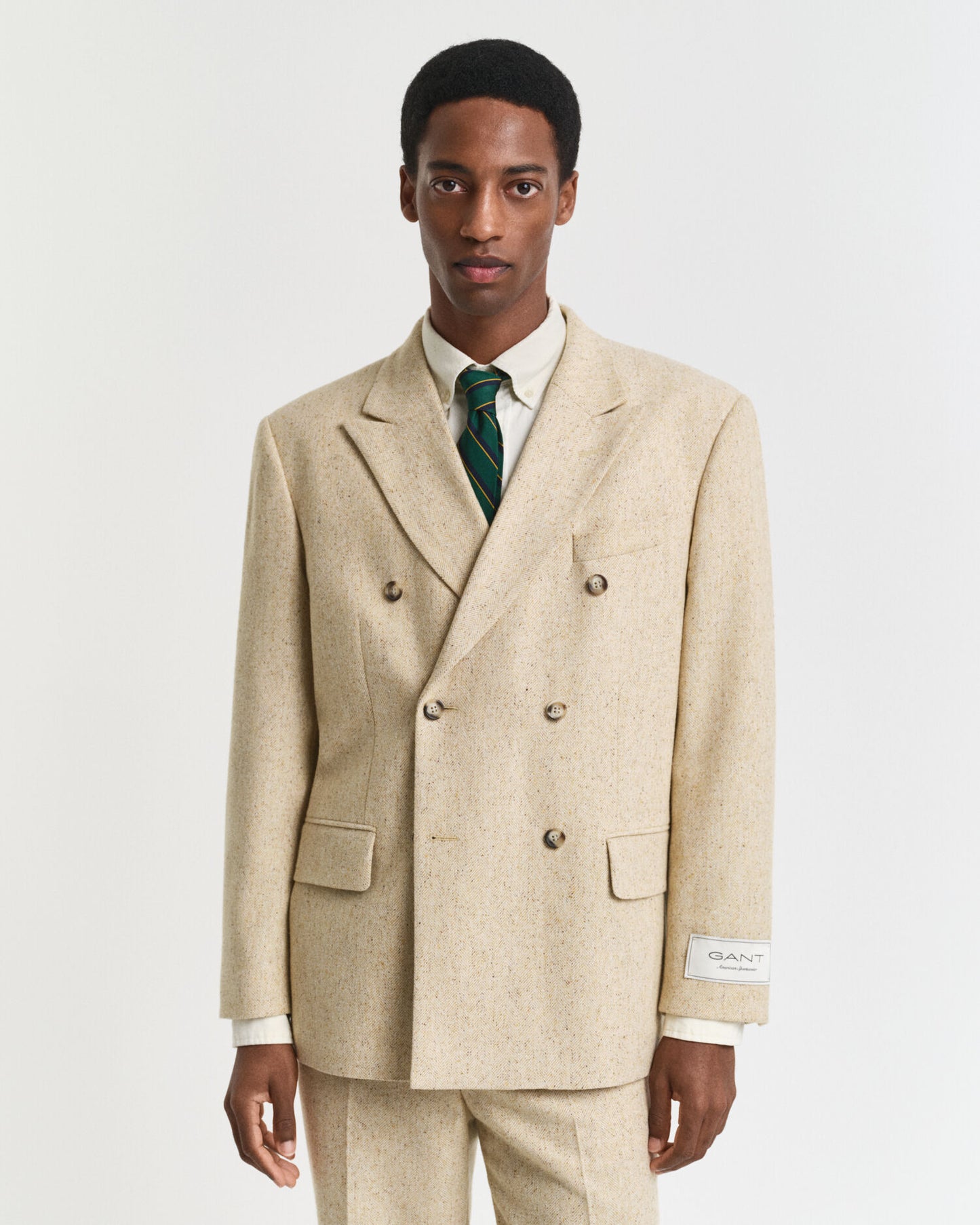 Veste de costume à chevrons Nepps coupe décontractée