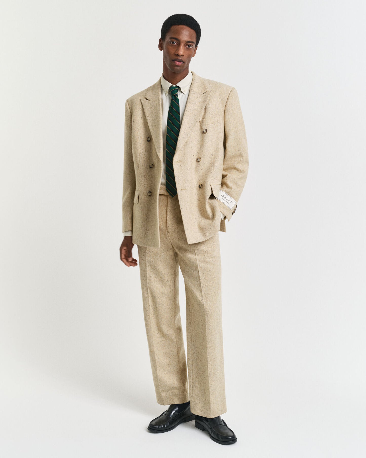 Veste de costume à chevrons Nepps coupe décontractée