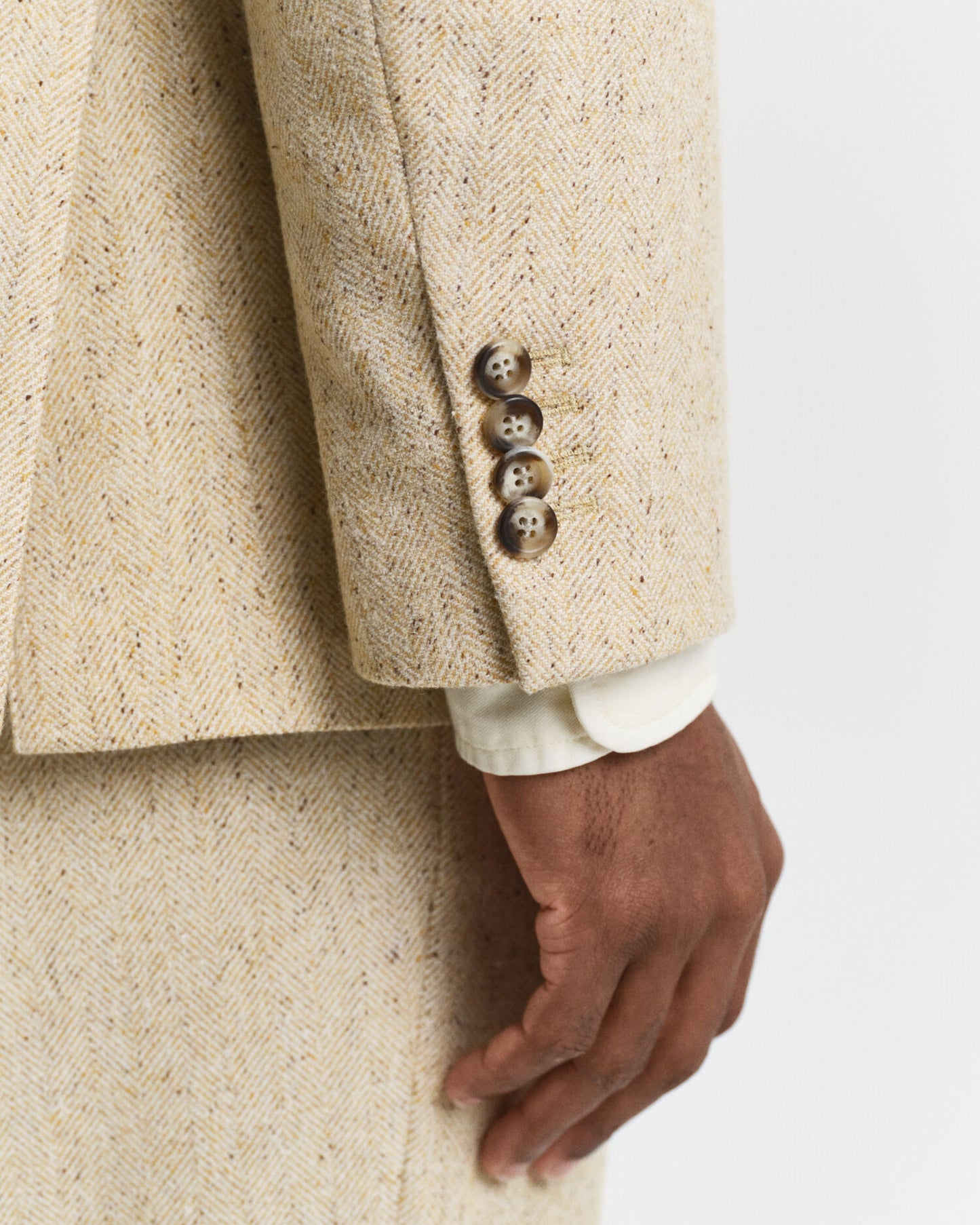 Veste de costume à chevrons Nepps coupe décontractée
