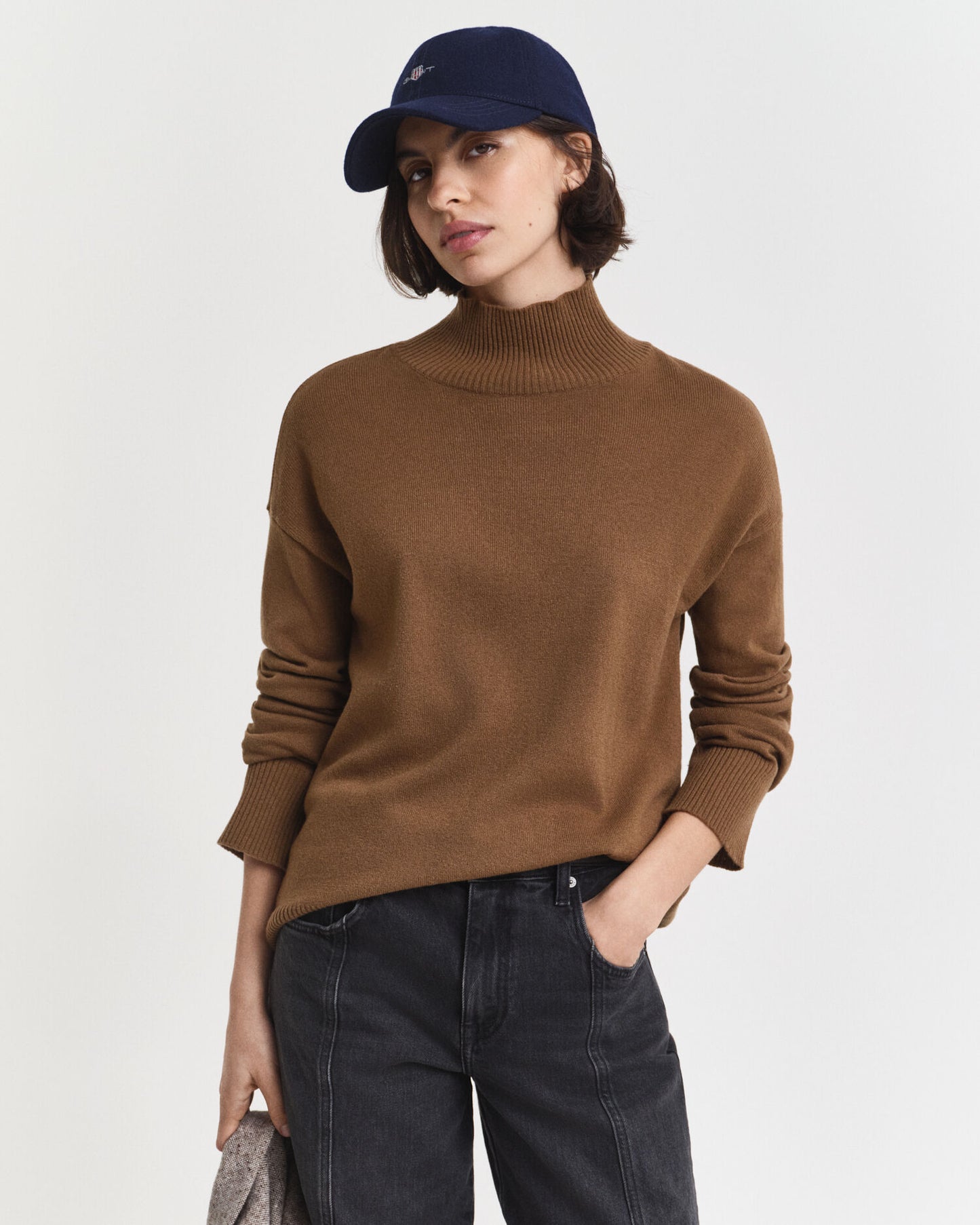 Feinste Lambswool Rollkragenpullover