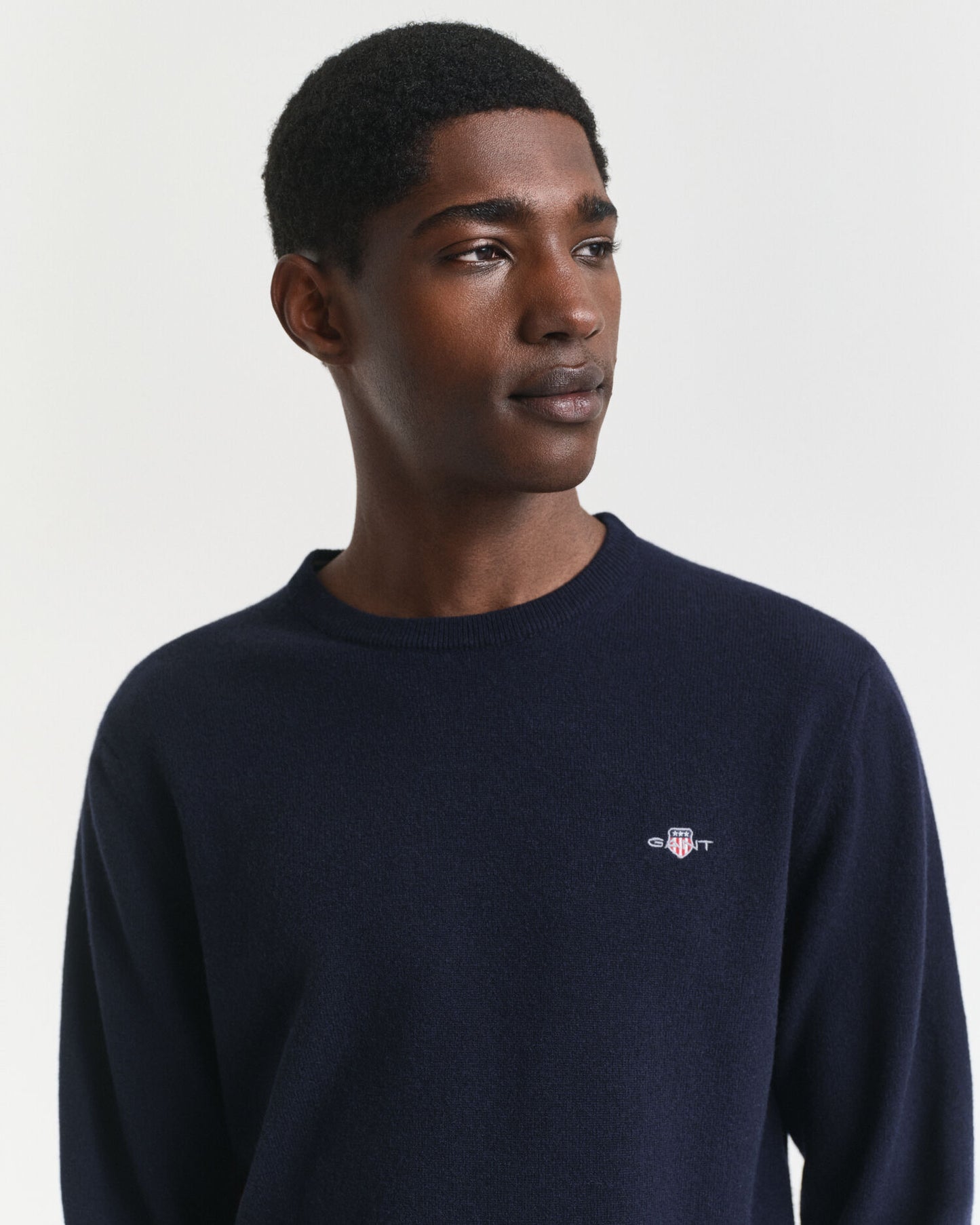 Pull ras du cou en laine d'agneau superfine