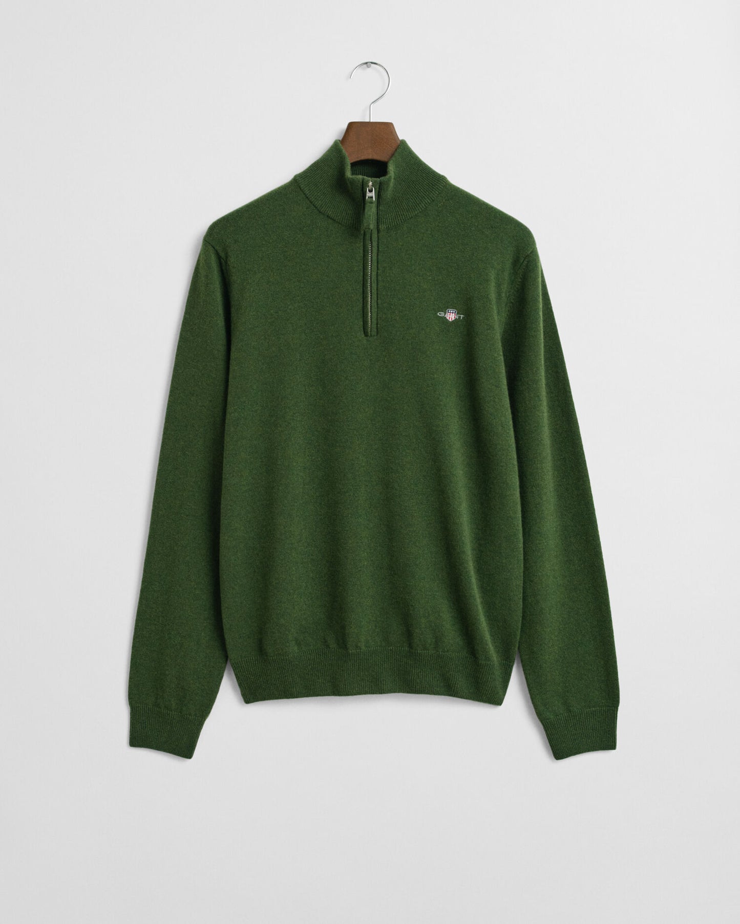 Superfeiner Lammwoll-Half-Zip-Pullover
